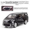 Alloy Car Model Toyota Vellfire Mpv With Sound Light For Kids Playroom