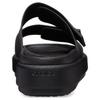 Crocs Brooklyn Comfortable and Versatile Non-Slip Slippers Women's Black