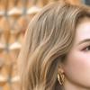 New Popular Metal Ring Earrings with A Sense of Luxury, Unique Earrings, Fashionable and Personalized Earrings