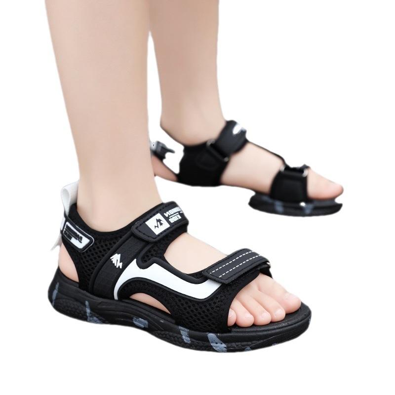 199 Fujian big children's shoes summer sports sandals medium and big children's summer sandals hollowed out