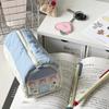 Cute House Pen Bag Large Capacity Storage Stationery Stationery Box Student Pen Bag Korean Stationery Pencil Case Pencil Pouch