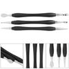3PCs Carving Printing Tool Leather Craft Spoon Stylus Tool Set Kit Stationary Craft Collection