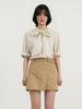 Merci And S Ribbon Tie Hood Blouse_Mb3Lsn3