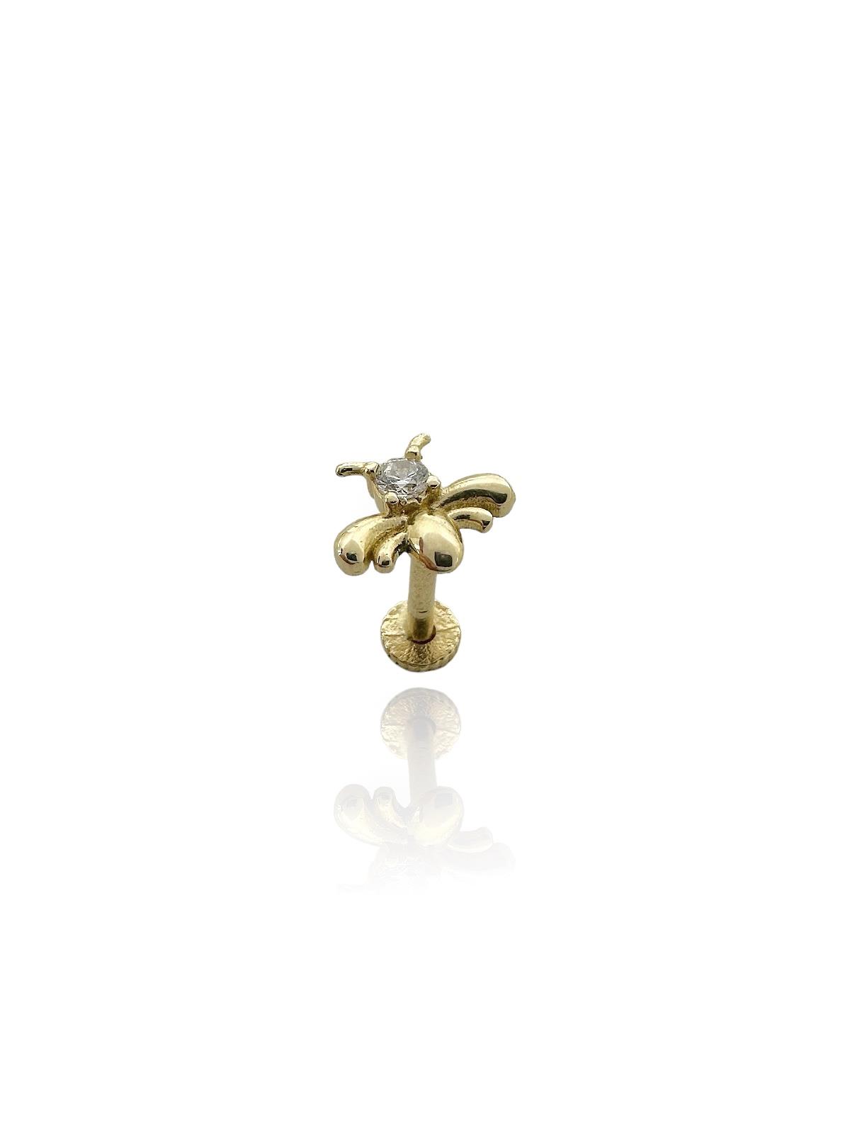

Серьга Little Bee Tragus, золото 14 карат
