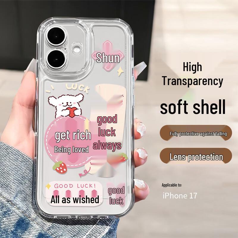 Creative Anti-Drop TPU Phone Case for iPhone 17