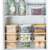 Fresh-Keeping Noodle Spaghetti Container with Cover Multifunction Refrigerator Organizer Box Large Capacity Seal