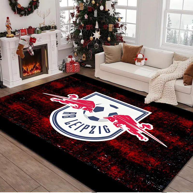 1PC rug Leipzig Soccer Crest Carpet, Chair Rug,Area Rug for Office Bedroom living rooms bedroom, Doormat decor Christmas fan gifts