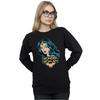 Wonder Woman Womens/Ladies Head Cotton Sweatshirt