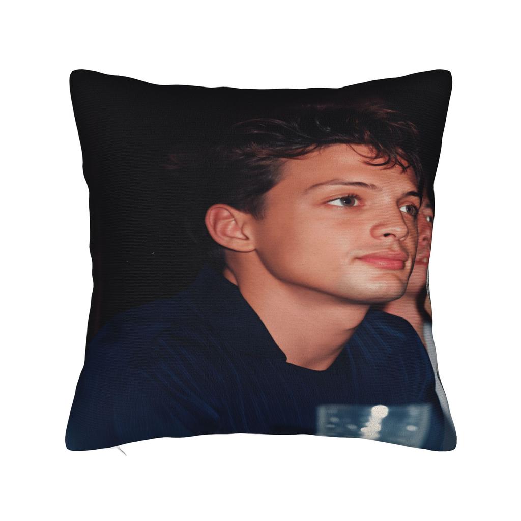 Singer L-Luis M-Miguel Pillow Cover  Retro Trendy Pillow Case For Sofa Couch Bed Living Room Soft Pillowcases Birthday Present