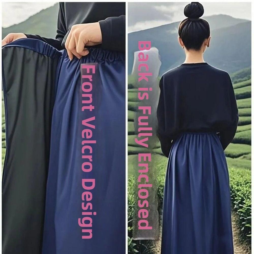 Pantalones Falda Impermeables Ligeros Cortavientos Impermeables Kilt Anti-Arañazos Delantal de Ciclismo Senderismo