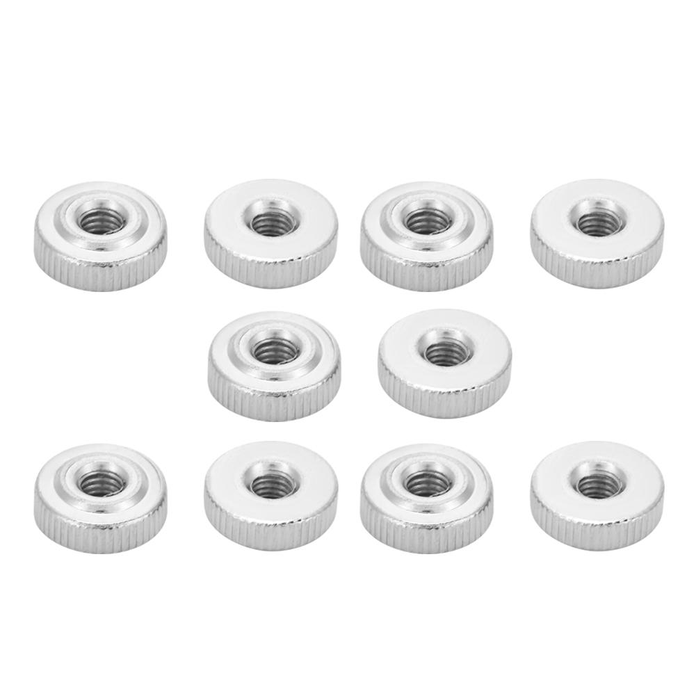 10Pcs GB807 M4 M5 M6 M8 M10 Handle Nut Knurled Thumb Nuts(M3)