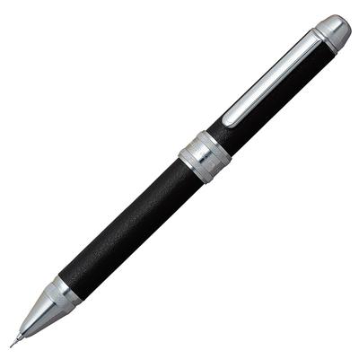 Platinum Fountain Pen Pen Double 3 Action Cow Leather Wrapped Black Multi-function MWBL-3000#1