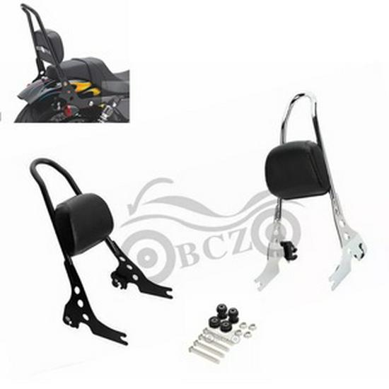 Modified Driver Backrest with Studs for 2008-2017 Bombardier Spyder RT Motorcycle