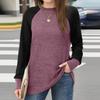 Women's Casual Fashion Long Sleeve Shirt Oversized Solid Color Tops
