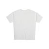 Converse T Shirts Women's White Crew Neck Moderate Straight Fit Unisex 10025865281
