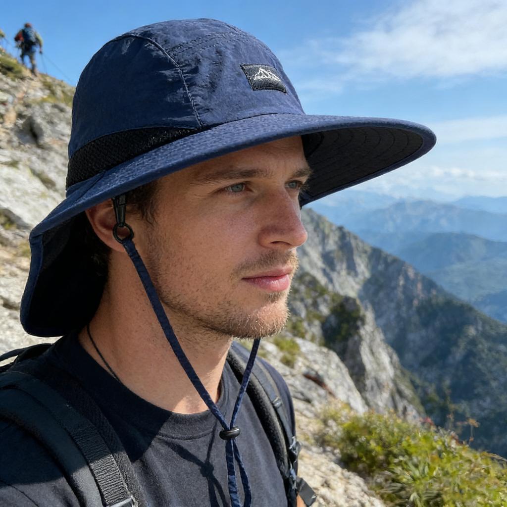 Outdoor sun protection hats for men and women, summer neck protection against ultraviolet rays, fisherman hats, camping and moun