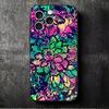 Mandala Sunflower Dreamy Style Soft Phone Case for iPhone 16 16E 17 Air 15 Pro Max 14 Plus 13 Mini 11 12 7 Black Cover Back Shel