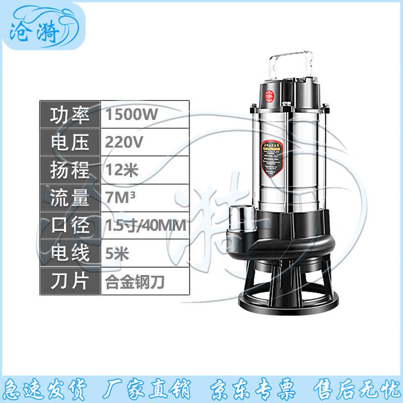 Cangyi Submersible Industrial Sewage & Cutting Pump