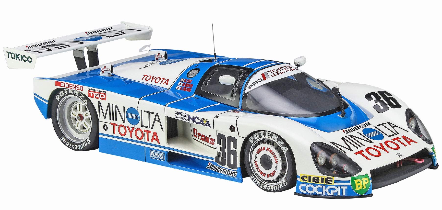 

Hasegawa Minolta Toyota 88C Mans Plastic Model 20426 1/24 (Le Type) белый