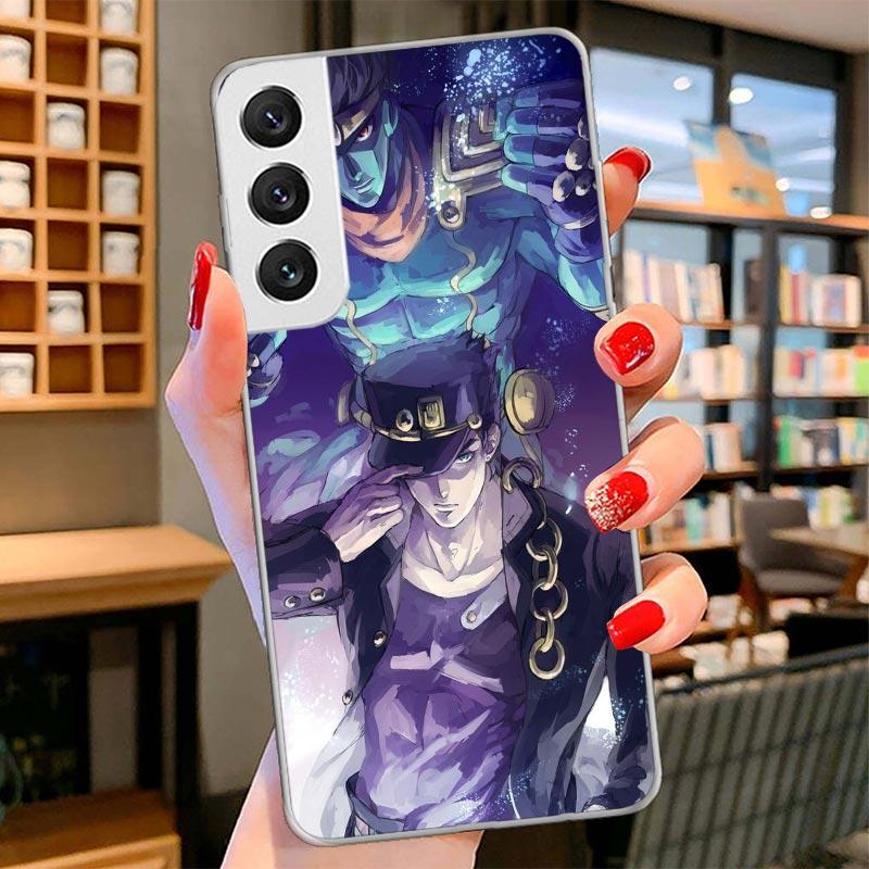 JoJo Bizarre Adventure Cover Phone Case For Samsung Galaxy S26 S25 Edge S24 Ultra S23 S22 Plus S21 S20 FE Soft Fundas Shell Gala