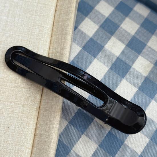 Kunststoff Haarspange Rutschfeste Zähne Transparente Rückseite Haarkralle Hairstyle-Werkzeug Tägliches Tragen Reise Haaraccessoires