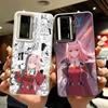 Darling Zero Two 02 Anime Shockproof Phone Case for Xiaomi Poco X7 X6 X5 X3 Pro F7 Ultra M8 Redmi 15C 15 14C 13C 12C 10C 13 12 1
