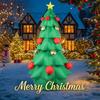 7.87FT Inflatable Toy Christmas Tree LED Lit Xmas Yard Lawn Garden Party Decoration Xmas Home Supplies Ornament Festive Gift