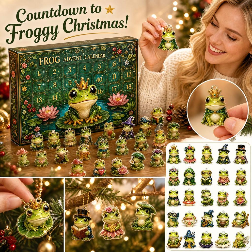 Christmas Advent Calendar 2026 - 2D Acrylic with Acrylic for Holiday Countdown