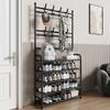 Kedi All-in-One Coat, Hat, and Shoe Rack for Bedroom and Living Room