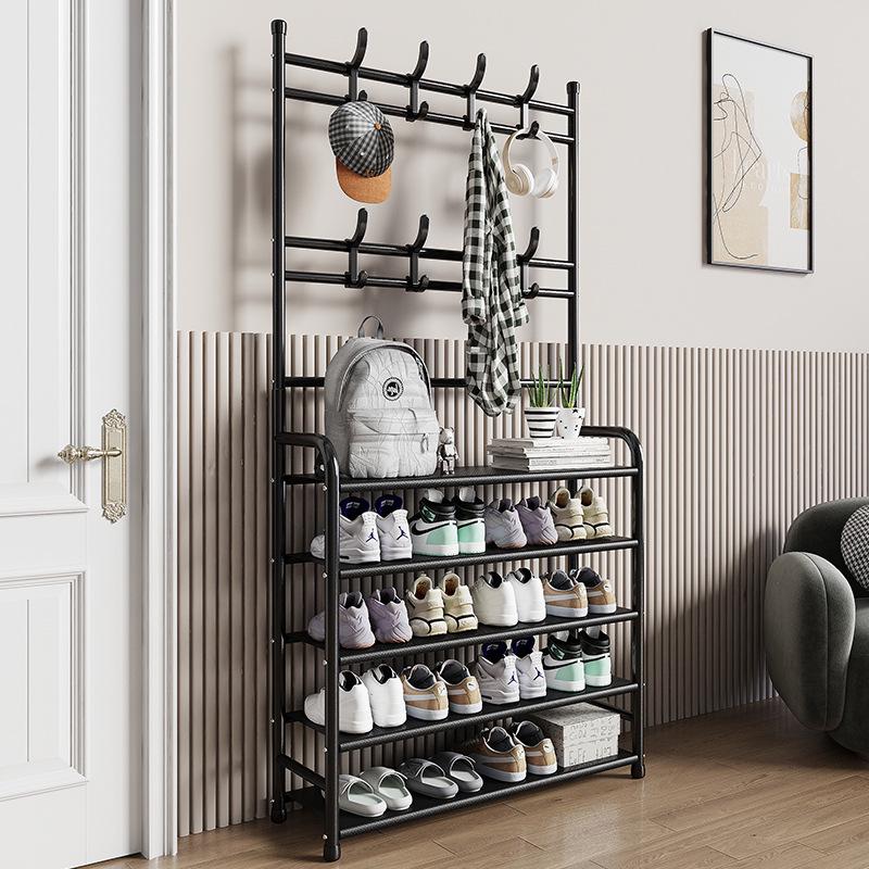 Kedi All-in-One Coat, Hat, and Shoe Rack for Bedroom and Living Room