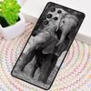 FOREST ELEPHANT Animal Phone Case for Samsung Galaxy note 10 pro S26 Ultra S23 S24 FE S25 S21 S22 PLUS shockproof Cove
