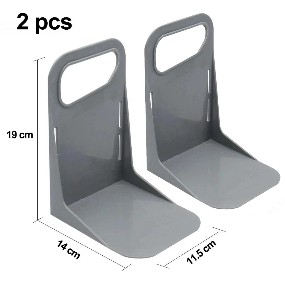 2PCS Multifunctional Car Back Auto Trunk Organizer Rack Luggage Box Stand Shake-proof Fence Storage Holder Tools