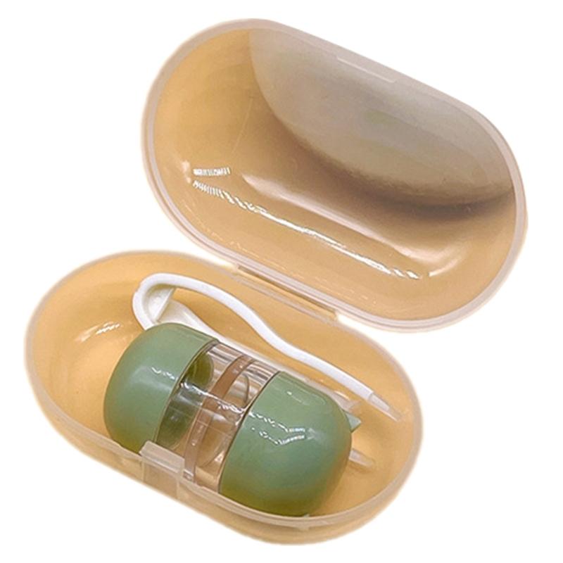 1Set Contact Lenses Case Durability Contact Lenses Holder Light weight Case for Easy Handling of Soft and Hard Lenses