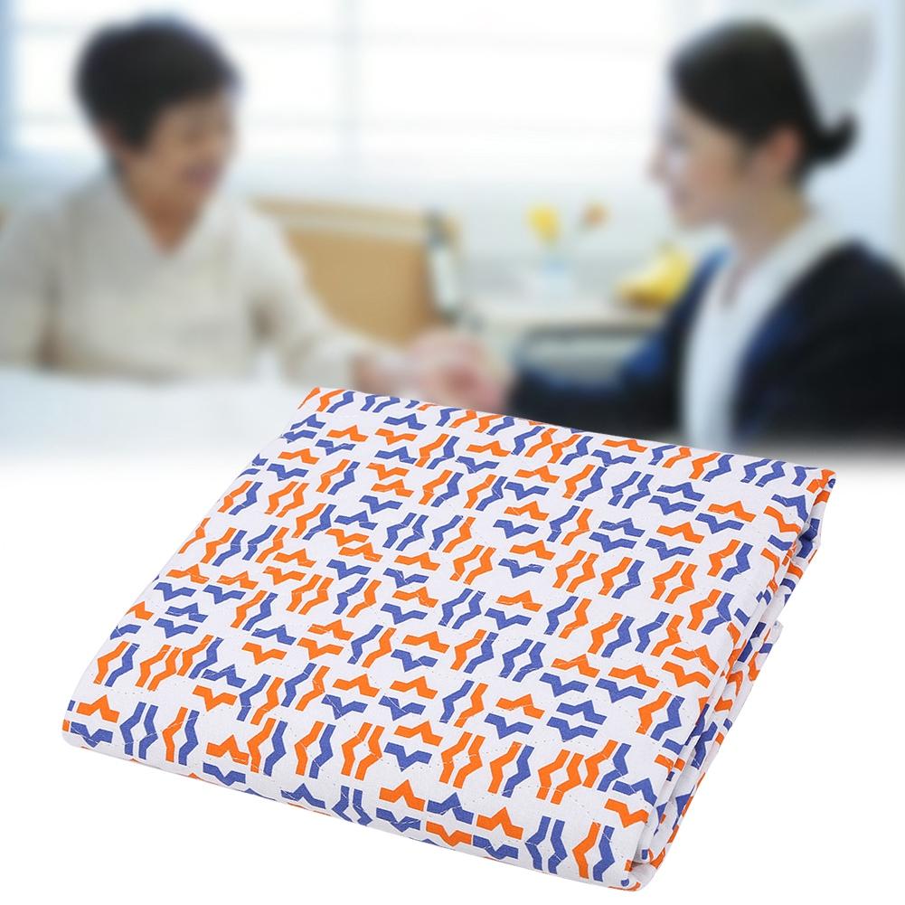 2 Colors Washable Reusable Urine Mat Adult Incontinent Anti Slip Nursing Pad 80 * 90cm