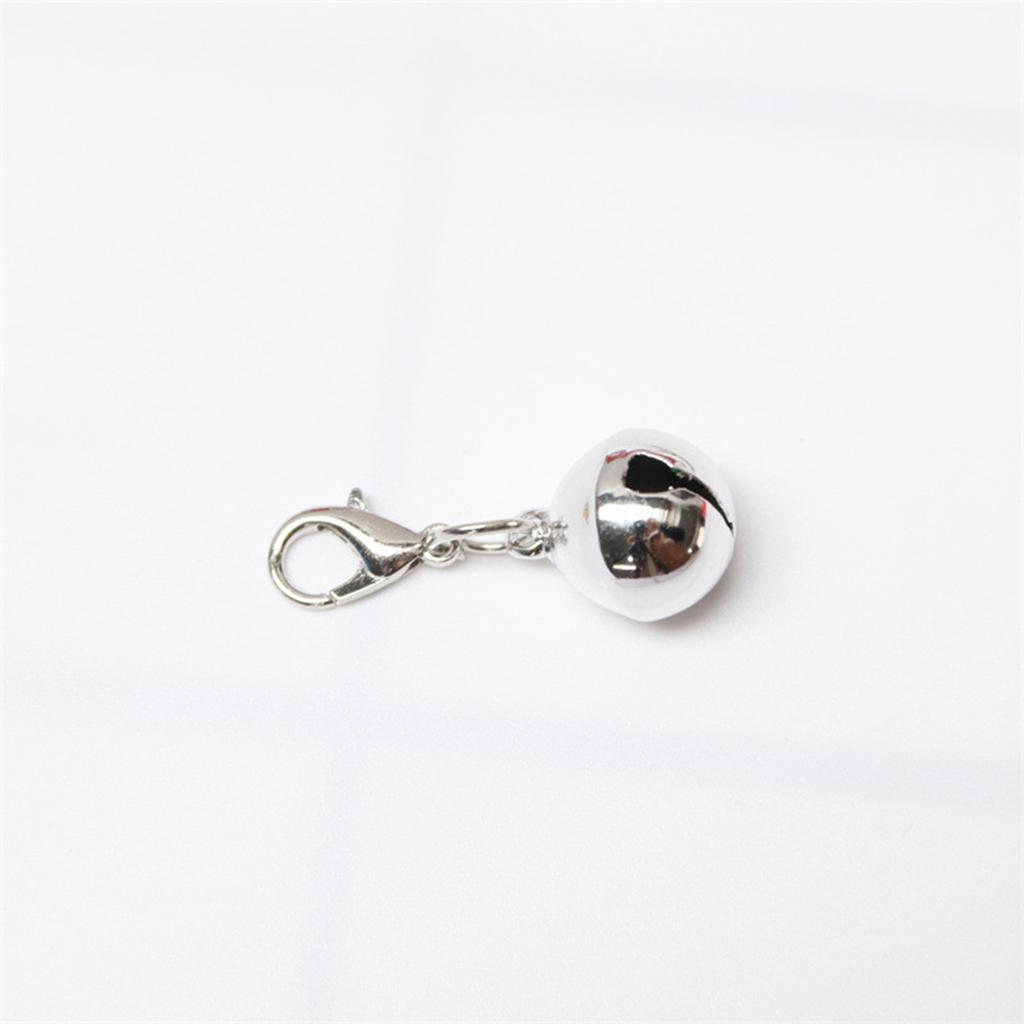 Cat Pendant Bell Pet Collar Bell Pendant Sound Positioning Dog Copper Bell Pendant Metal Pet Necklace Decoration Accessorie