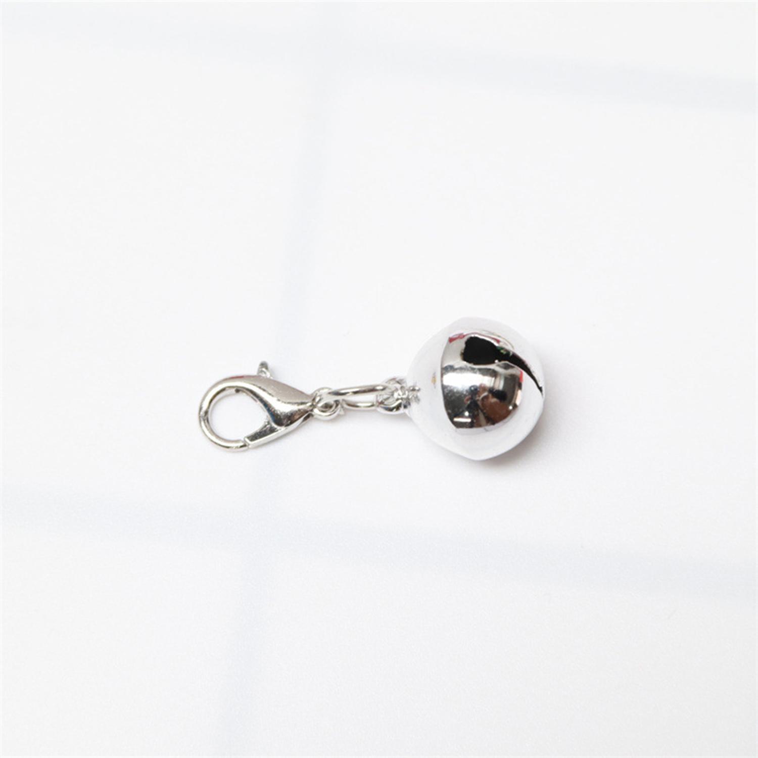 

Подвеска-колокольчик для кошки, колокольчик для ошейника питомца, звуковое позиционирование, колокольчик из меди для собаки, металлическое ожерелье для питомца, украшение, аксессуар