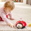 Portable Ladybug Floating Ball Mini Hermit Crab Toy Floating Ball Blowing Toy  Montessori Toy