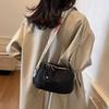 Trendy Multicolor Crossbody Bag Widen Belt Oxford Cloth Single-Shoulder Bag Casual Style Thicken Tote Bag Daily Casual