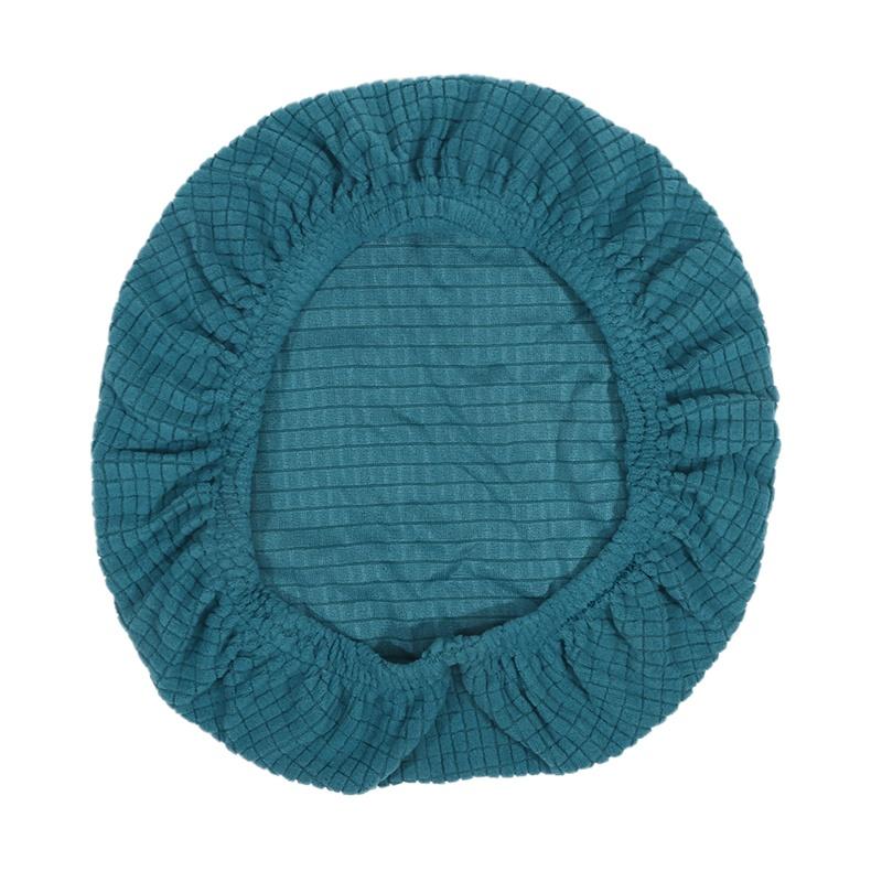 4pc Adjustable Round Stool Cover Removable & Washable Bar Stool Protector Stretch Fabric Fit Multiple Colors for Home Chair Cover