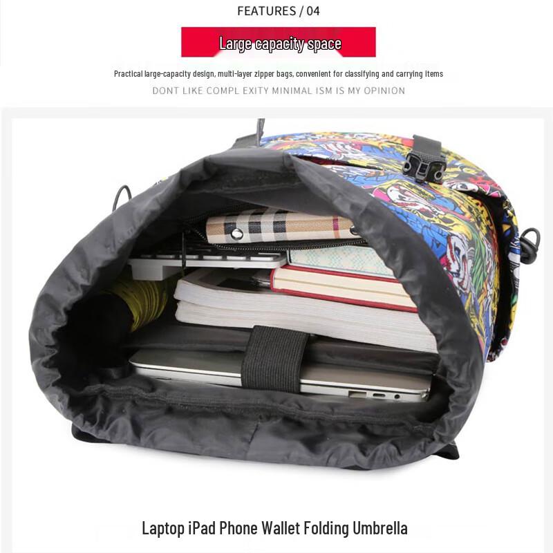 Hengyuanxiang Men's Water Repellent Commuter Laptop Backpack