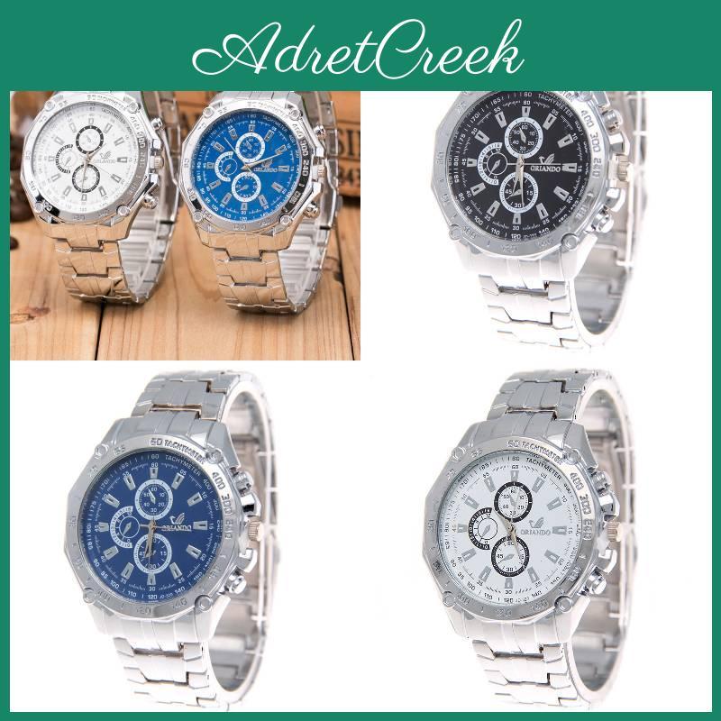 Mens Alloy Watch With World Time Function For Adults Street Style Gift
