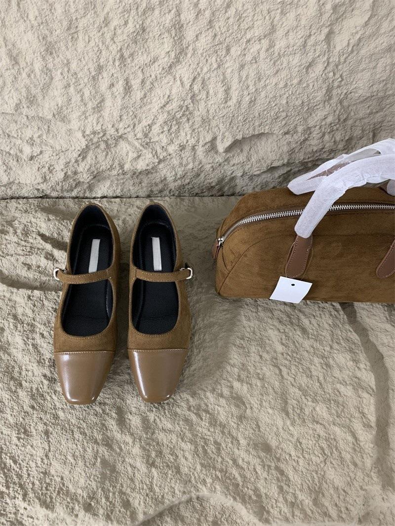 

Inner height increase one-word buckle Mary Jane shoes, new low-heeled single shoes for women in spring and autumn 2025 39