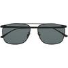Saint Laurent Logo Metal Pilot Sunglasses Unisex sunglasses Black 822257-Y9969-1000