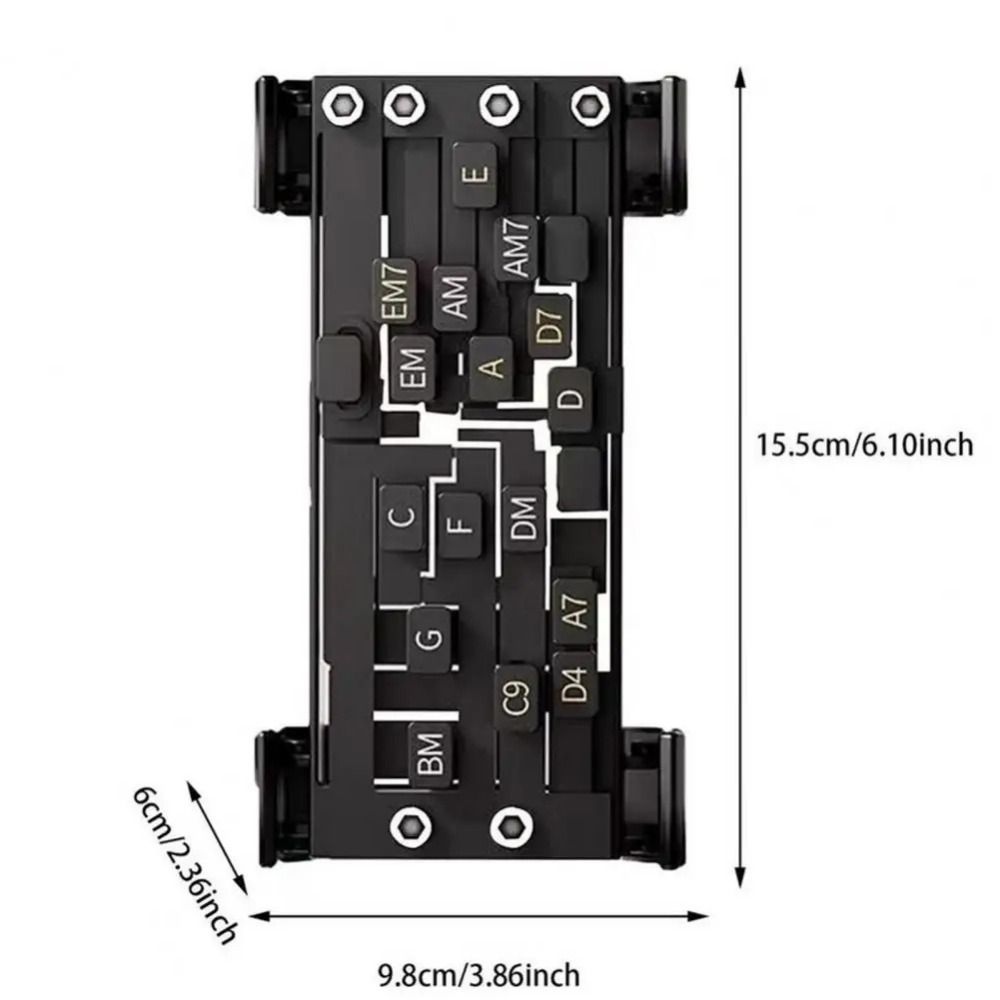 One-Touch Switching Guitar Aid Chords Trainer Guitar Finger Practice Tool  Practice Sessions