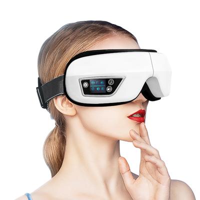 Augenmassagegerät mit Wärme, Smart-Airbag, Vibration, Augenpflege, Kompresse, Bluetooth-Augenmassage, Entspannung, Migränelinderung, Verbesserung des Schlafs