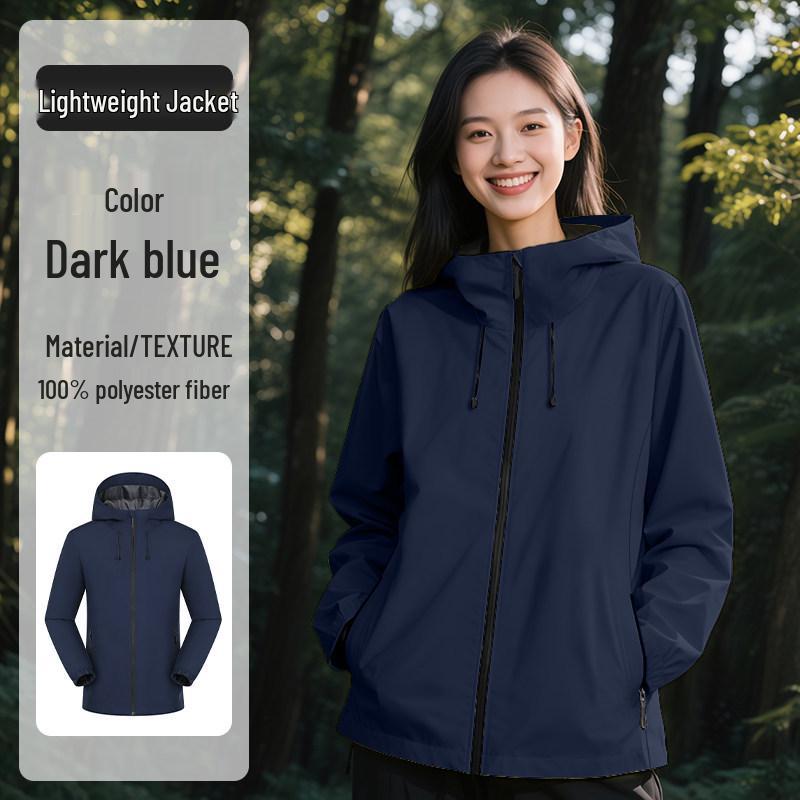 DJI Custom Logo Windjack - Bedrijfsteamkleding Outdoor Winddichte Jas voor Herfst/Winter