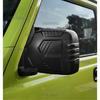 For Suzuki Jimny JB64 JB74 2018 2019 2020 2021 2022 2023 2024 2025 Matte black Car Rearview Mirror Trim Cover LHD RHD ABS 1Pair