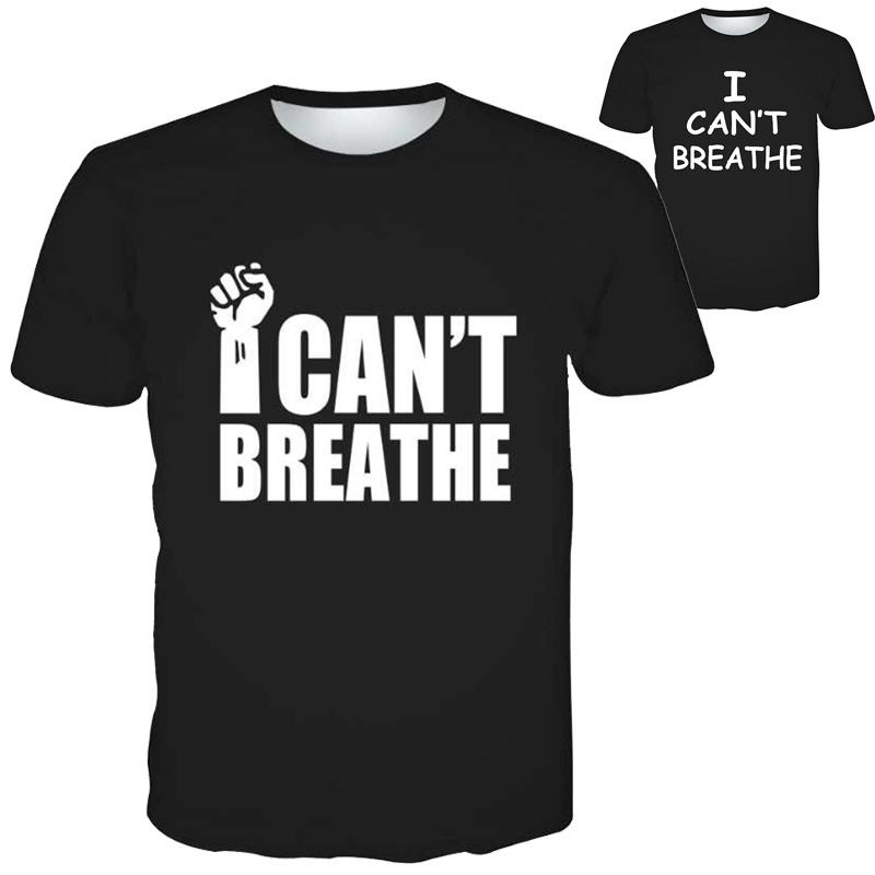 Stylish I Can't Breathe Printed T-shirt For Men And Women In Soft And Breathable Fabric