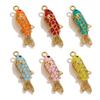 Creative Handmade Fish Pendant In Bright Colors Handmade Jewelry Accessory For Individualized Necklace Bracelet Design