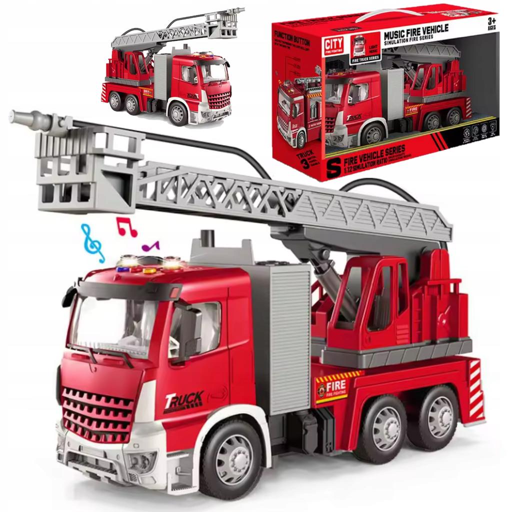 Fire Truck Fire Department Toy Fire Department Vehicle Sound + Lights